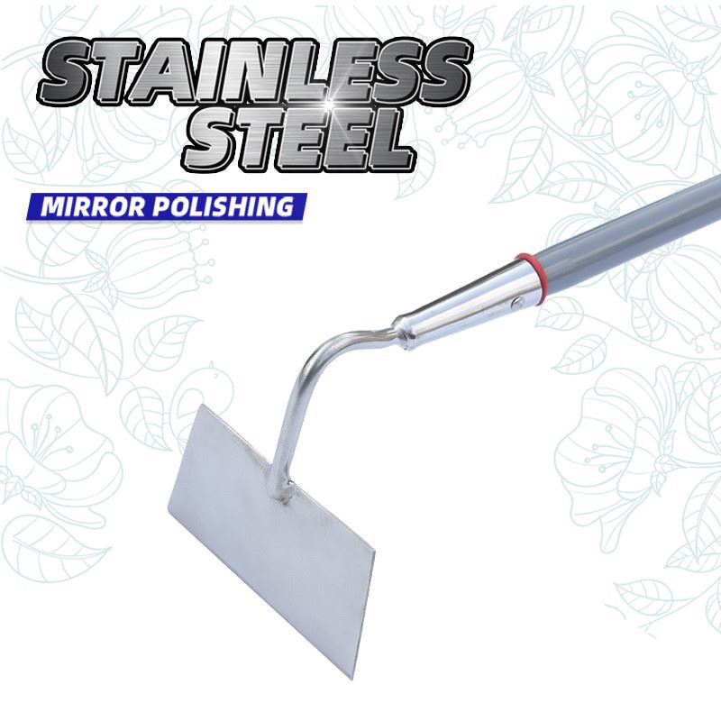 stainless steel hoe
