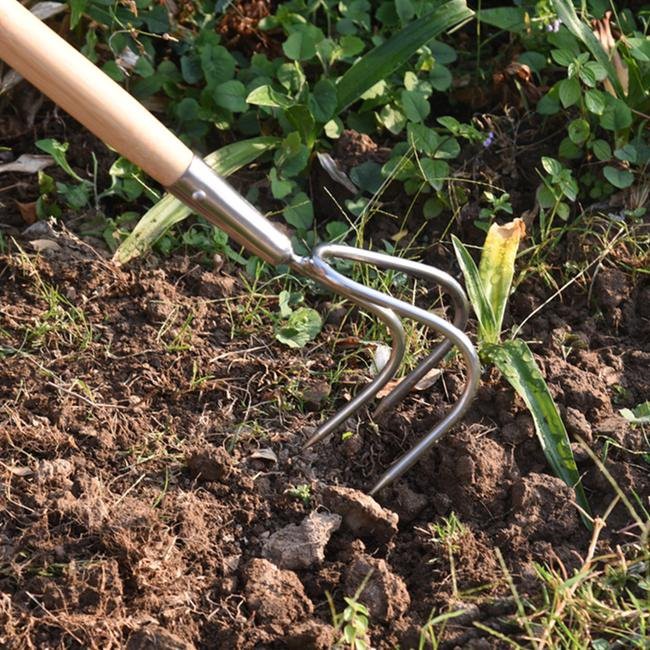 high quality long handled garden cultivator tool