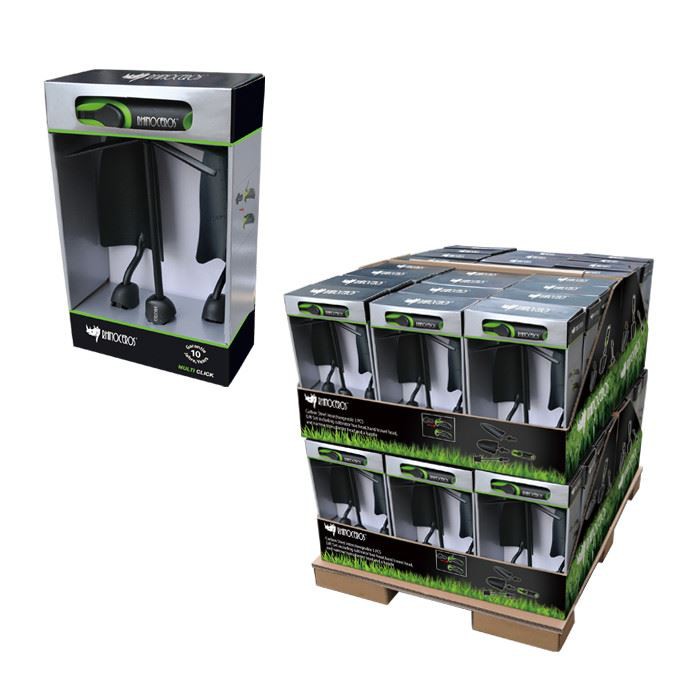 Plastic mini garden hand tools package