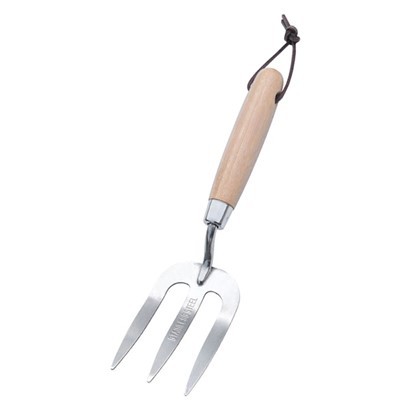 Garpu taman baja tahan karat kecil