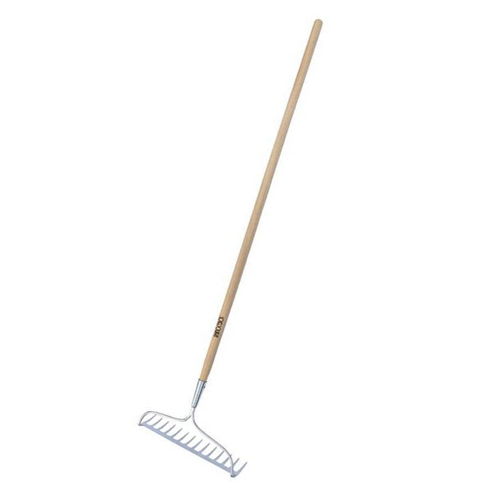 Rake tanah kebun stainless steel